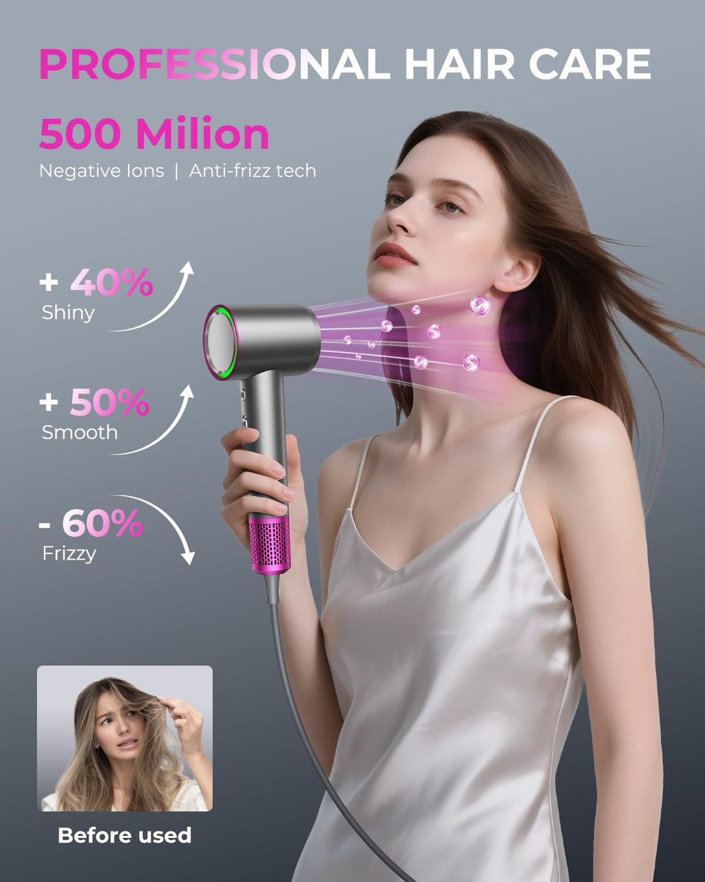 Kryvalis Professional High Speed Ionic Hair Dryer