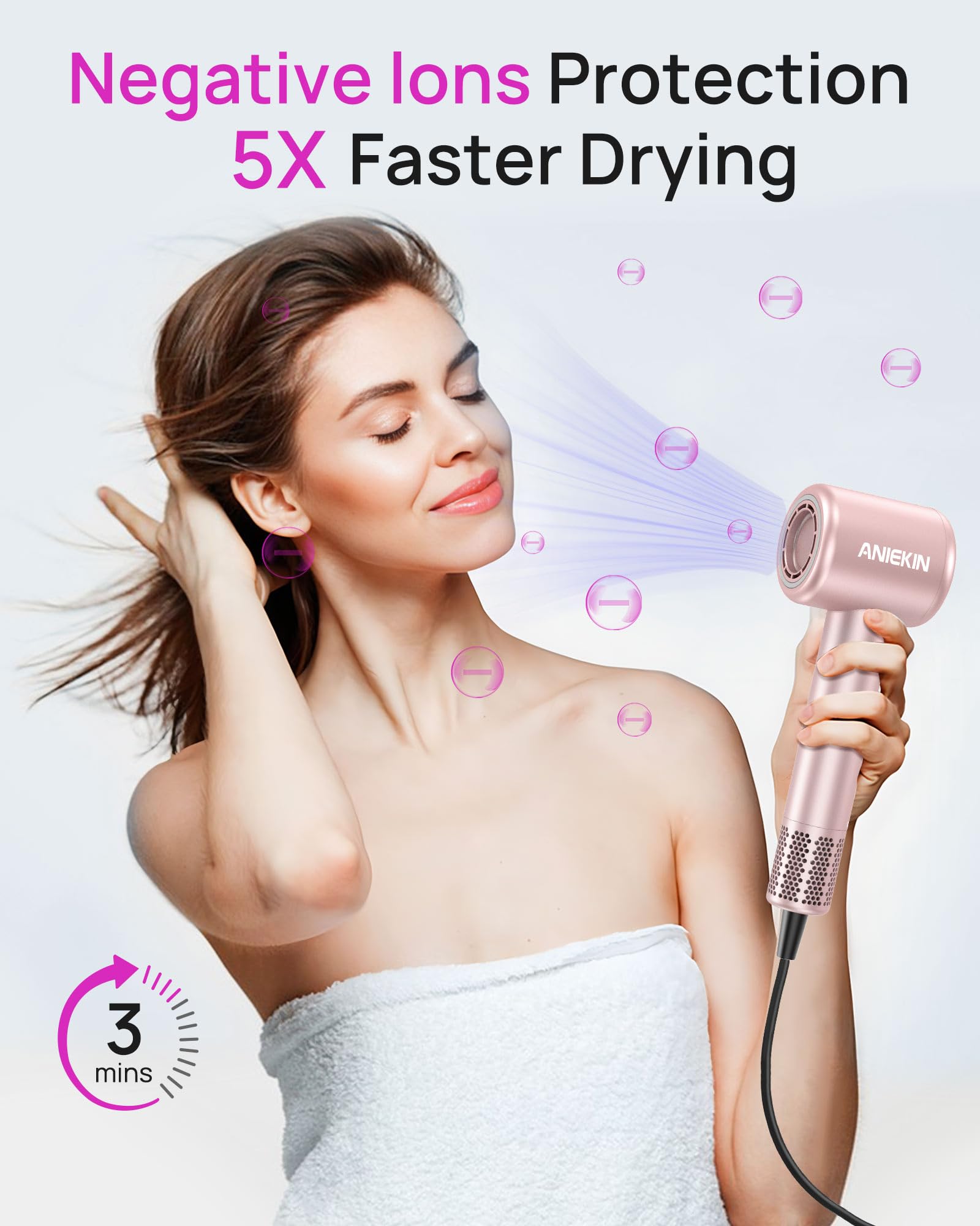 Kryvalis High-Speed Ionic Low Noise Blow Dryer